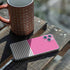 Pink and Grey Stripes iPhone 11 Pro Skin